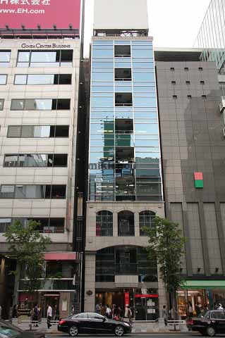 銀座のゑり円ビル 外観1