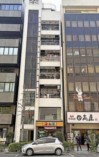 日本橋馬喰町・横山町のラスパイユビル 外観1