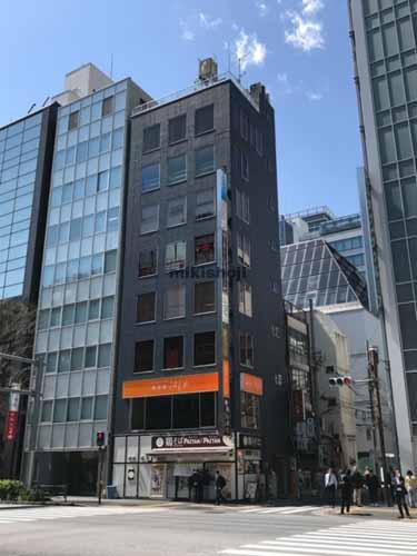 西新橋の山水ビル 外観1