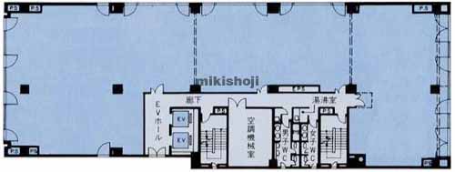中央区南の大樹生命札幌大通ビル 平面1