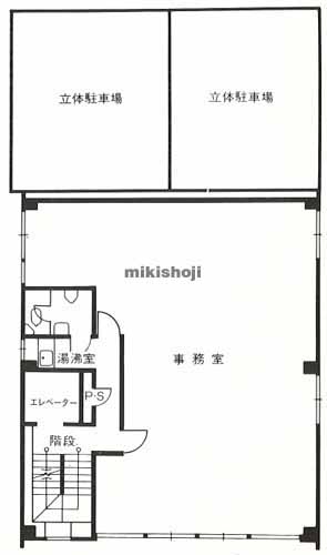中央区北のイシガキビル 平面1