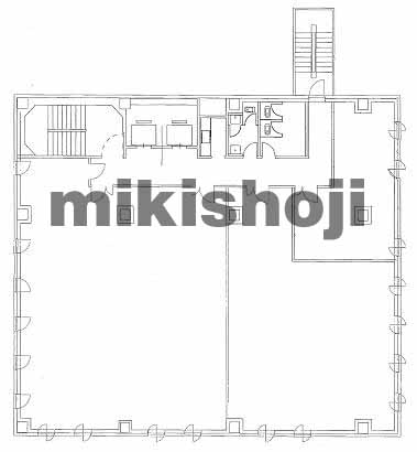 中央区南の北海道日伊文化会館新館 平面1