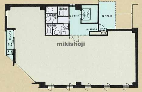 中央区南のＥＡＳＴ７ 平面1