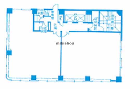 北区の３８山京ビル 平面1