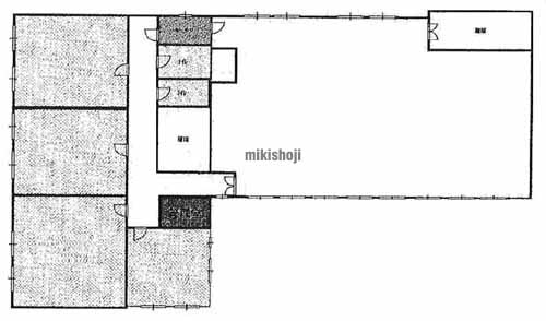 西区の第三栄輪ビル 平面1