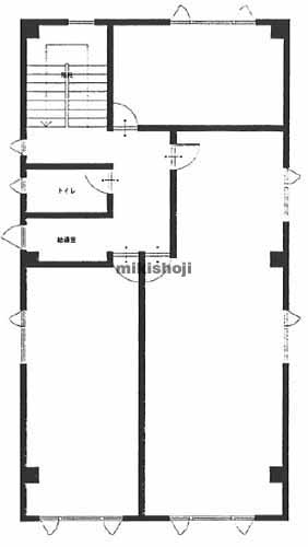 東区の土手司法ビル 平面1
