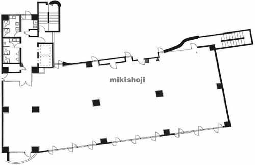 豊平区の平岸グランドビル新館 平面1