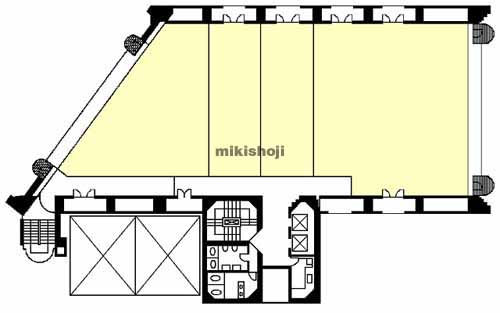 一番町の小松物産ビル 平面1