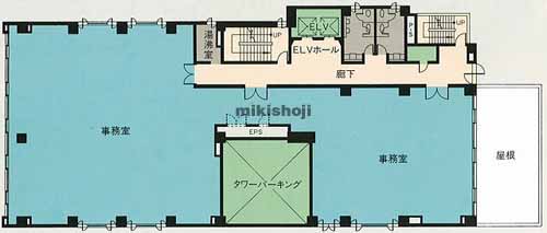 国分町・大町・立町の仙台ＭＤビル 平面1