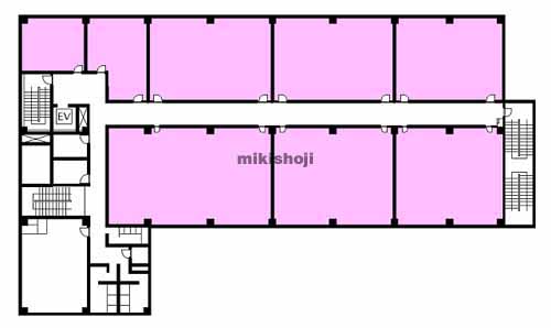 榴岡のパルシティ仙台 平面1
