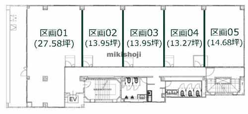 ＴＲＣ仙台ビル 平面1