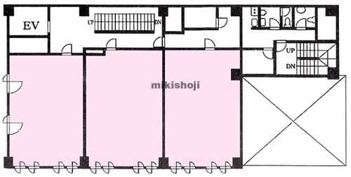 国分町・大町・立町の佐正第二ビル 平面1