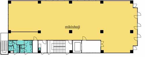 一関市の一関中央ビル 平面1