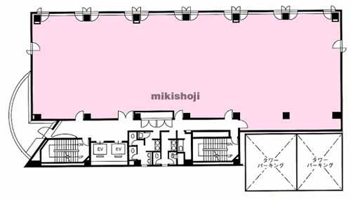 大町のＮＬＰ秋田ビル 平面1