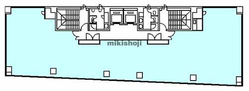 国分町・大町・立町の大町カープビル 平面1