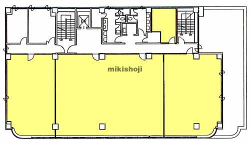 八戸市の八戸東京海上日動ビルディング 平面1