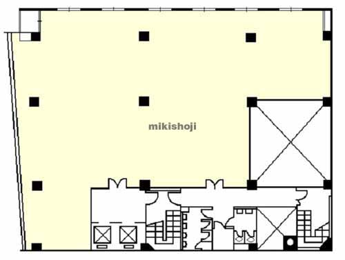 駅前・大町・中町の山相郡山ビル 平面1