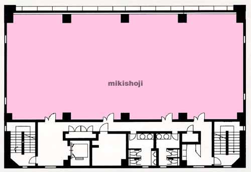 本町・七日町の三井住友海上山形ビル 平面1