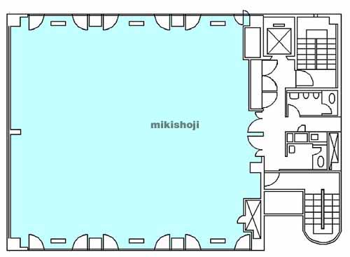 本町・花京院・錦町の仙台新和ビル 平面1