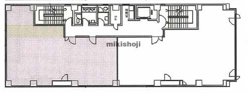 いわき市の吉田第一ビル 平面1