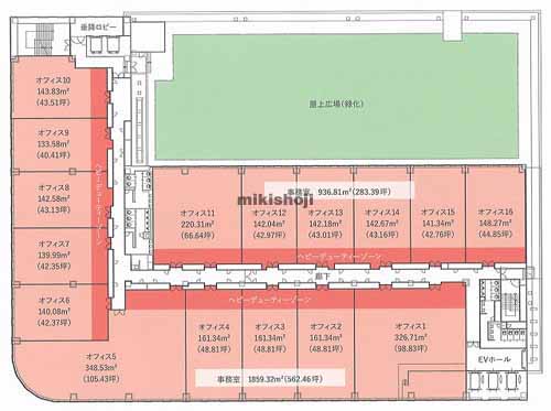 榴岡のヨドバシ仙台第１ビル 平面1