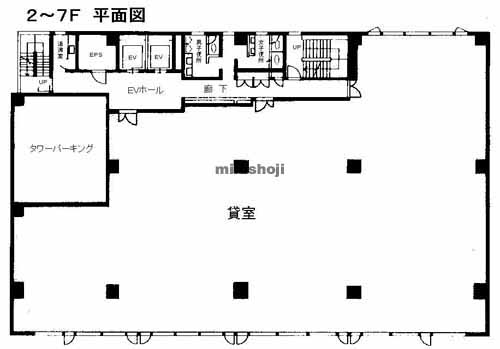 新横浜の光正第２ビル 平面1