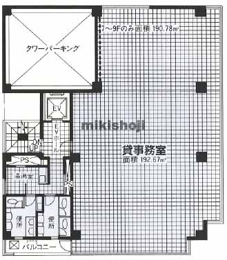 新横浜の新横浜Ｉ・Ｏビル 平面1