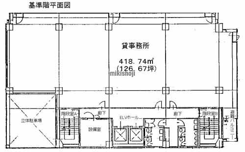 新横浜の楓第２ビル 平面1