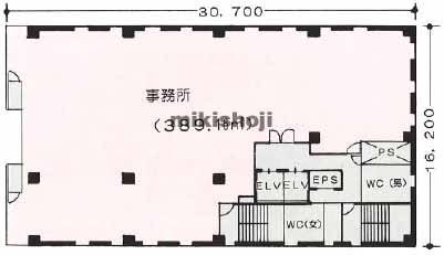 新横浜の太田興産ビル新横浜 平面1