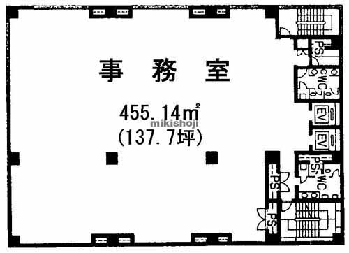 新横浜のＡＲ新横浜ビルディング 平面1