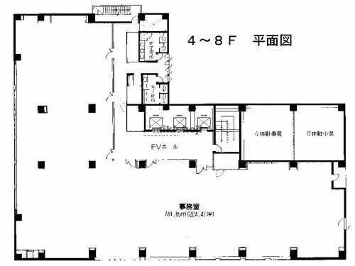 新横浜ファーストビル 平面1