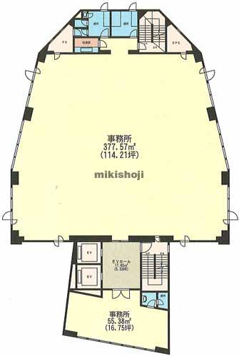 鶴屋町・台町・沢渡のマストビル 平面1