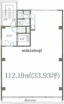 鶴屋町・台町・沢渡のタクエー横浜西口第６ビル 平面1