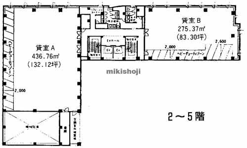 新横浜のＴＰＲ新横浜ビル 平面1