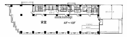 関内の横浜相生町ビル 平面1