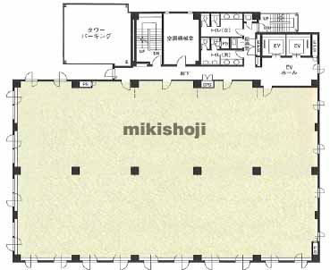 厚木市のＴＰＲ厚木ビル 平面1