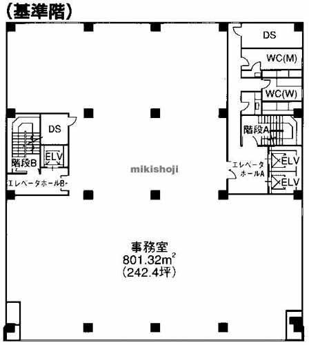 新横浜の相鉄新横浜ビル 平面1
