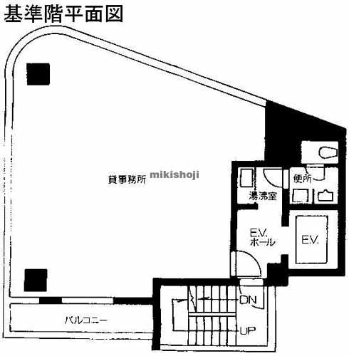 北幸・南幸の山田ビル 平面1