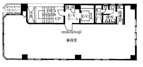 島田ビル 平面1