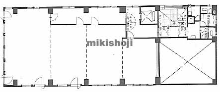 関内の関内キャピタルビル 平面1