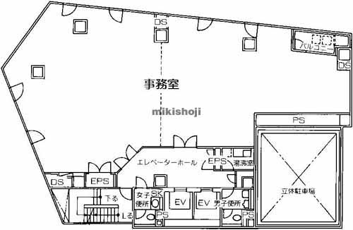 新横浜メグロビル 平面1
