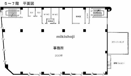 関内の木下商事ビル 平面1