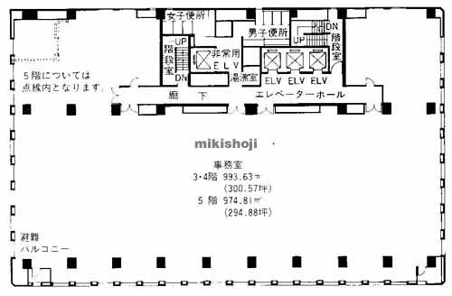 関内の関内新井ビルディング 平面1