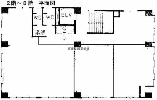 関内の東信ビル 平面1
