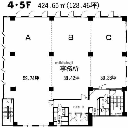 関内のみなとファンタジアビル 平面1