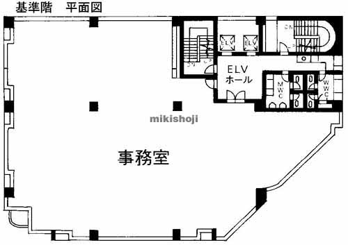 関内の横浜第一ビル 平面1