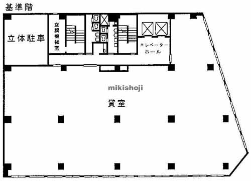 北幸・南幸の日本生命横浜西口ビル 平面1