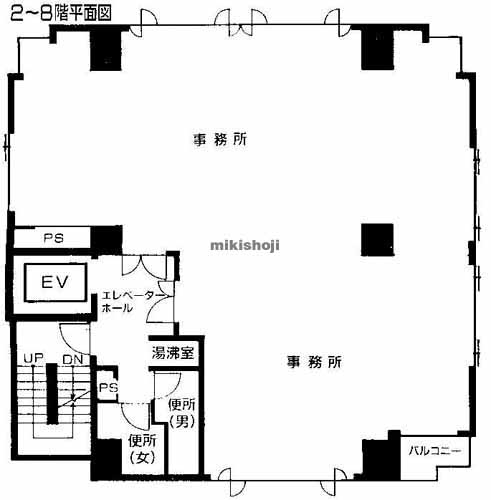 高島の横浜Ｏ・Ｔビル 平面1