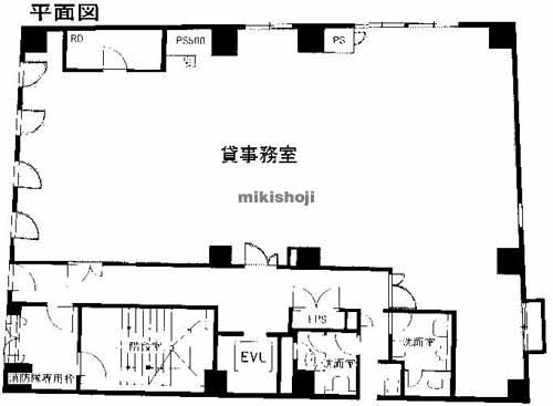 横須賀市の横須賀中央ビル 平面1