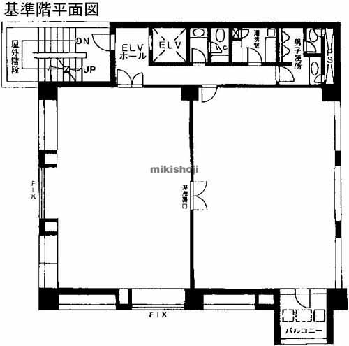 戸塚区の大洋センタービル 平面1